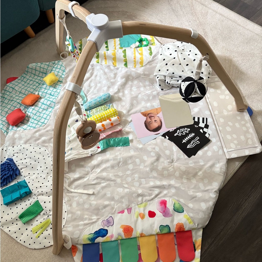 Lovevery Play Gym + Sensory Strands & Mobile
